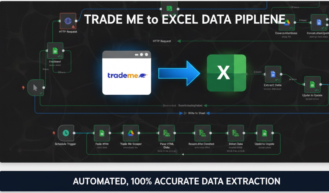 Real estate web scraping and monitoring automation